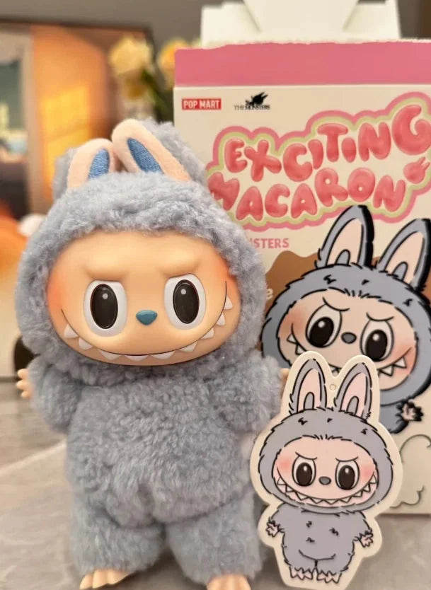 Tasty Macaron Sea Salt Coconut Blind Box-The Monster Vinyl Face Random Decor Toy 07FC0E-D4 - KOEEK [6]
