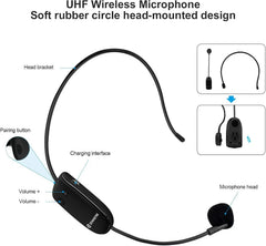 Teacher's loudspeaker (with 2 microphones), portable speaker amplifier 07FC0E-D4 - KOEEK [4]