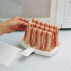 The  Makin Bacon Dish - Makes Crispy Bacon in Minutes - Simple, Quick, 07FC0E-D4 - KOEEK [1]