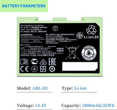 The battery is compatible with the iRobot Roomba e series and i series i3 3150. 07FC0E-D4 - KOEEK [2]