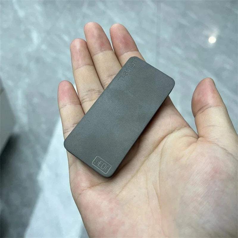 Titanium Alloy Bricks Fidget EDC Toy Forget Worry Stone Adult Anti Stress Toys 07FC0E-D4 - KOEEK [7]
