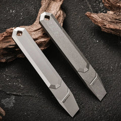 Titanium Alloy EDC Pry Bar Multi Tool Keychain Bottle Opener Lightweight 07FC0E-D4 - KOEEK [1]
