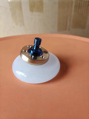 Titanium Alloy Handle Brass Spinning Top Ceramic Bead EDC Fidget Spinner Toys 07FC0E-D4 - KOEEK [3]