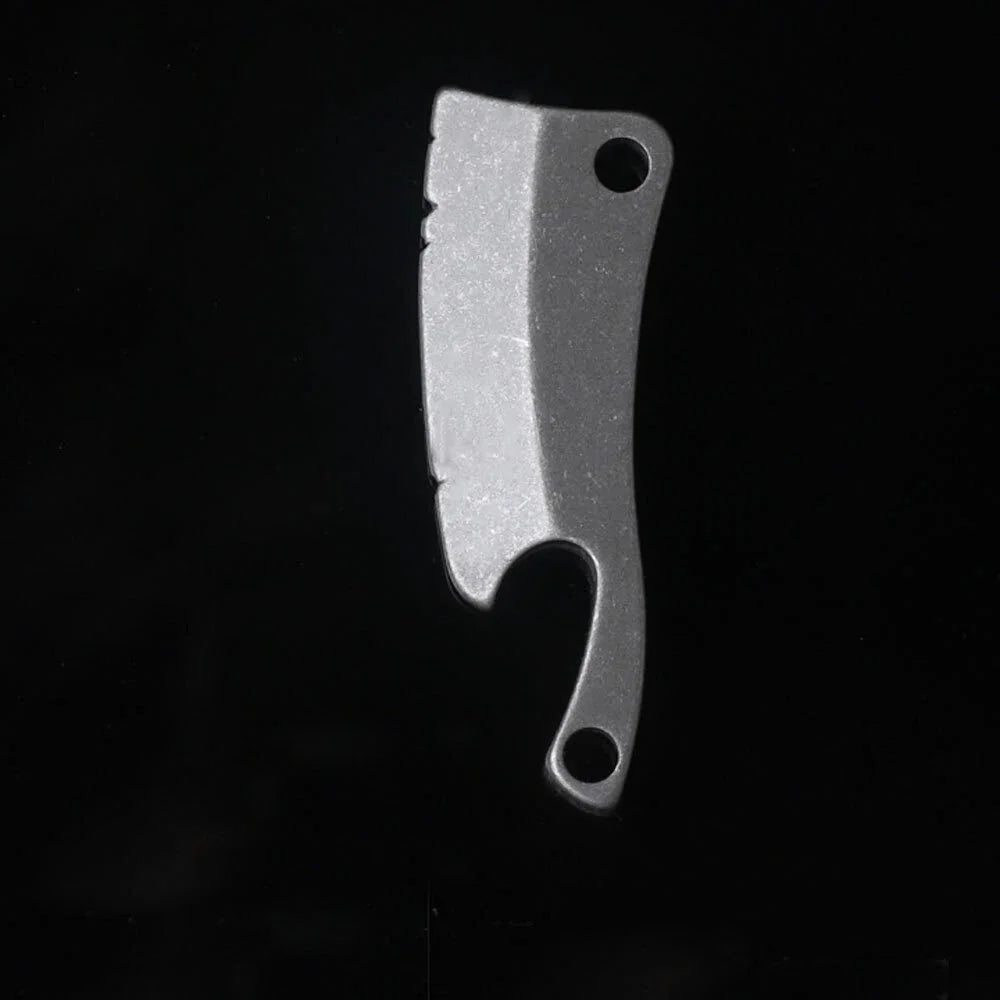 Titanium Alloy Kitchen Knife Key Bottle Opener Keychain Pendant EDC Carry Tool 07FC0E-D4 - KOEEK [1]