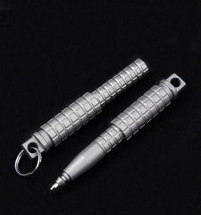 Titanium Alloy Mini Pocket Pen Outdoor EDC Tool Portable Keychain Ballpoint Pen 07FC0E-D4 - KOEEK [1]