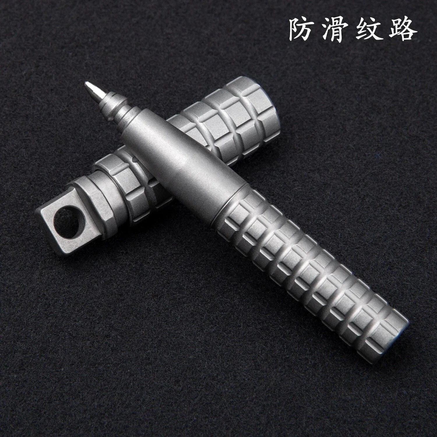 Titanium Alloy Mini Pocket Pen Outdoor EDC Tool Portable Keychain Ballpoint Pen 07FC0E-D4 - KOEEK [3]