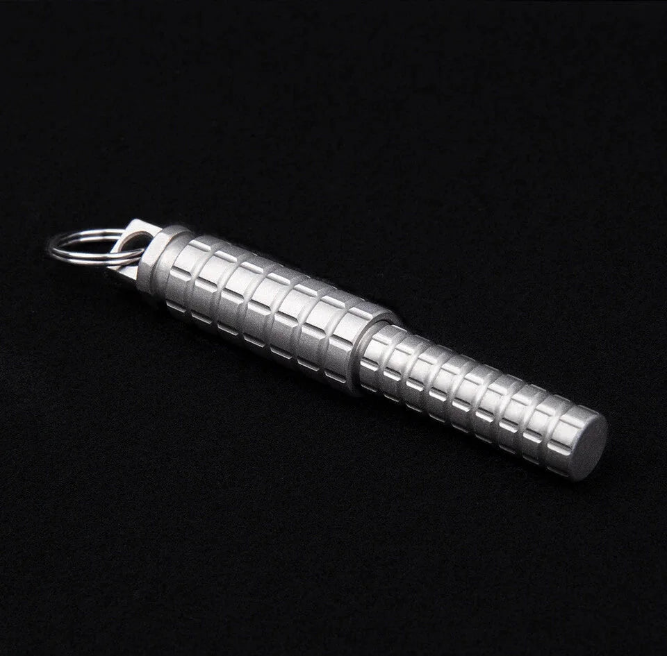 Titanium Alloy Mini Pocket Pen Outdoor EDC Tool Portable Keychain Ballpoint Pen 07FC0E-D4 - KOEEK [8]