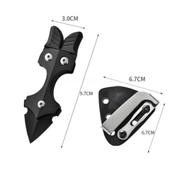 Titanium Alloy Multi-tool Toys EDC Pry Bar With Sheath Outdoor Camping Gear Gift 07FC0E-D4 - KOEEK [1]