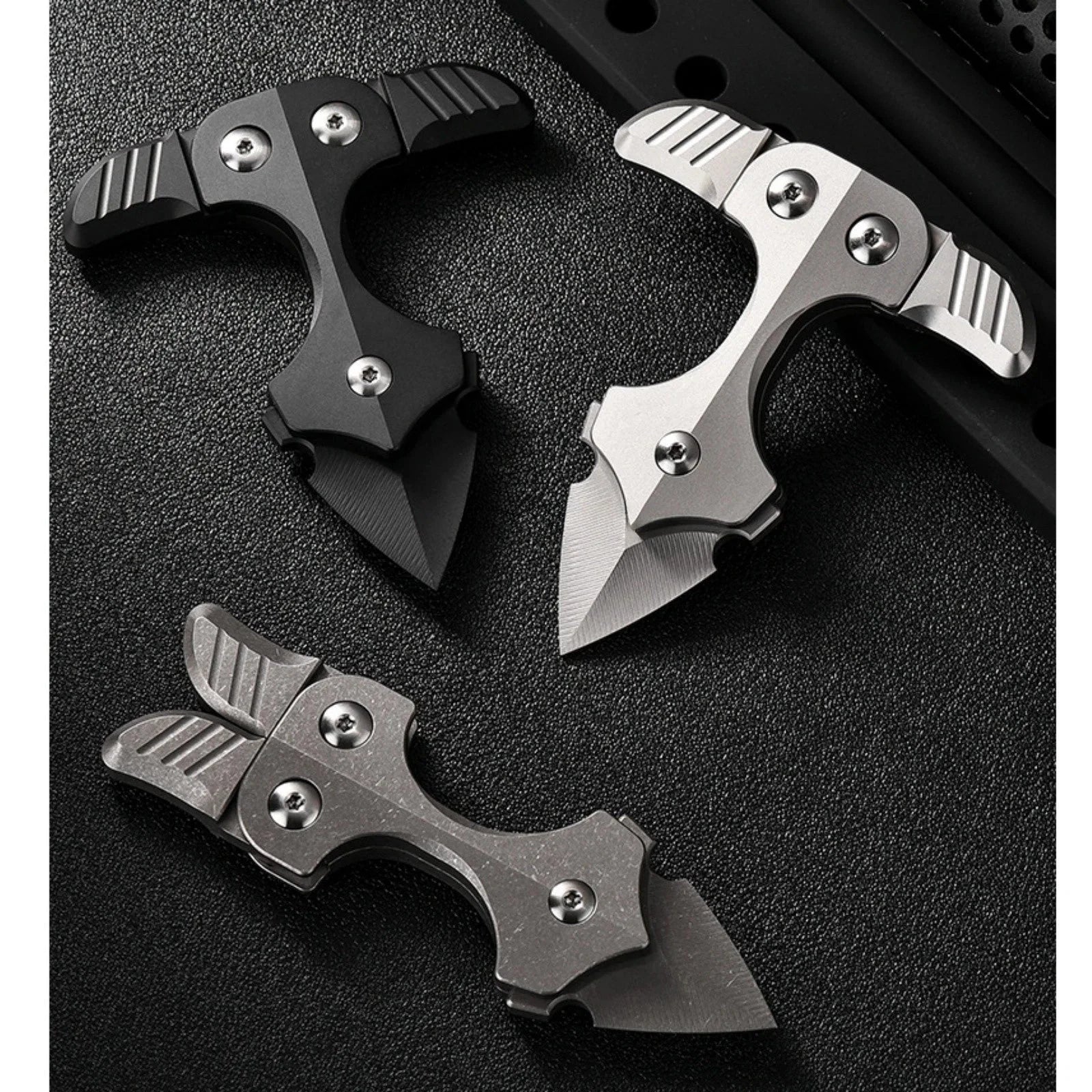 Titanium Alloy Multi-tool Toys EDC Pry Bar With Sheath Outdoor Camping Gear Gift 07FC0E-D4 - KOEEK [2]
