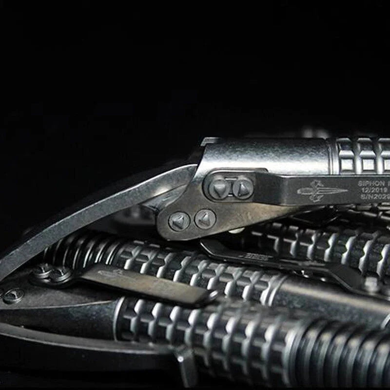 Titanium Alloy Pen Outdoor Portable EDC Tool Signature Pen Technology Siphon Pen 07FC0E-D4 - KOEEK [8]
