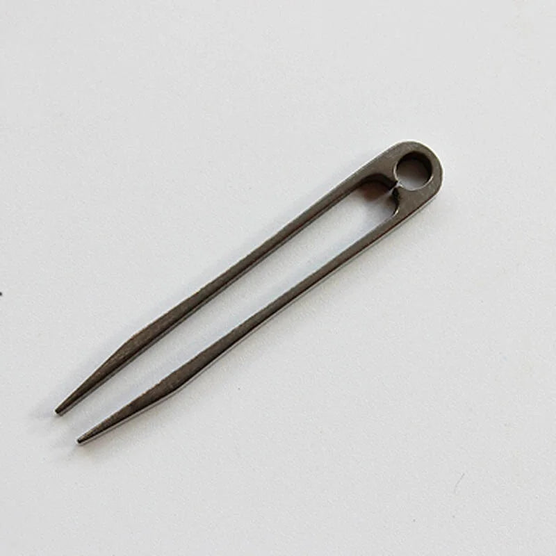 Titanium Alloy Tweezers Antibacterial And Non-allergic Tweezers EDC Multi Tools 07FC0E-D4 - KOEEK [3]