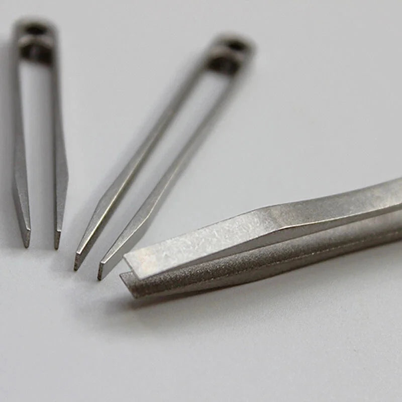 Titanium Alloy Tweezers Antibacterial And Non-allergic Tweezers EDC Multi Tools 07FC0E-D4 - KOEEK [8]