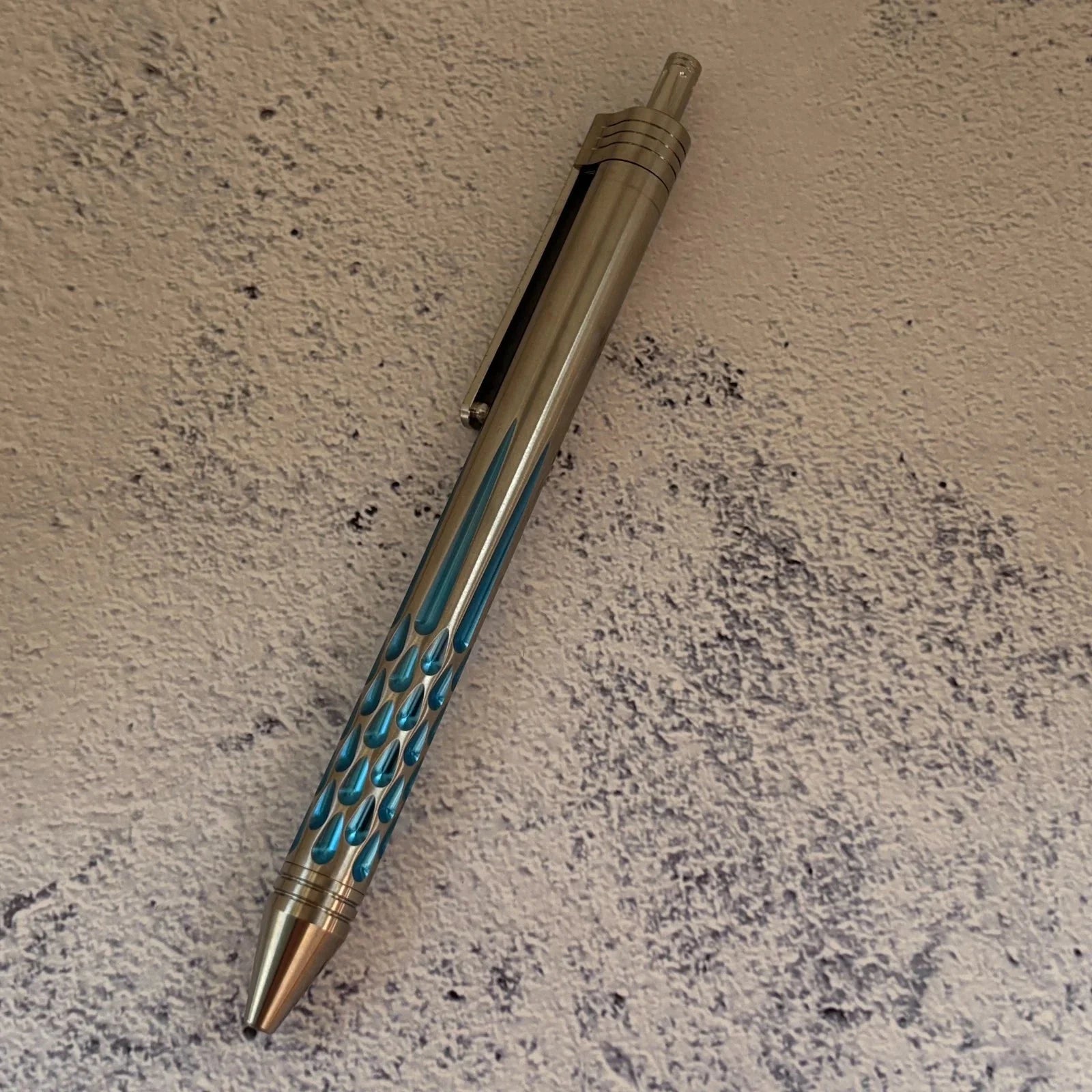 Titanium Ballpoint Pen EDC Pocket Pen Office Business Writing Signature Gift 07FC0E-D4 - KOEEK [11]