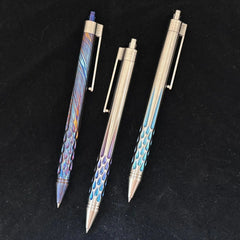 Titanium Ballpoint Pen EDC Pocket Pen Office Business Writing Signature Gift 07FC0E-D4 - KOEEK [2]