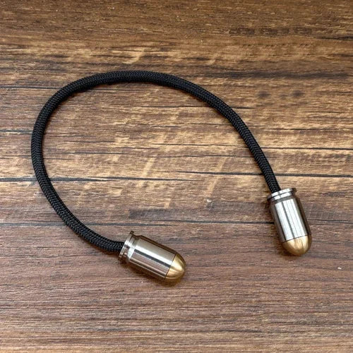 Titanium Begleri Fidget Toy Finger EDC Skill Exercise Paracord Stress Worry Bead 07FC0E-D4 - KOEEK [2]
