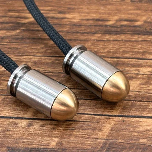Titanium Begleri Fidget Toy Finger EDC Skill Exercise Paracord Stress Worry Bead 07FC0E-D4 - KOEEK [4]