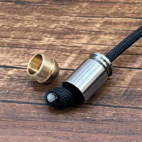 Titanium Begleri Fidget Toy Finger EDC Skill Exercise Paracord Stress Worry Bead 07FC0E-D4 - KOEEK [7]