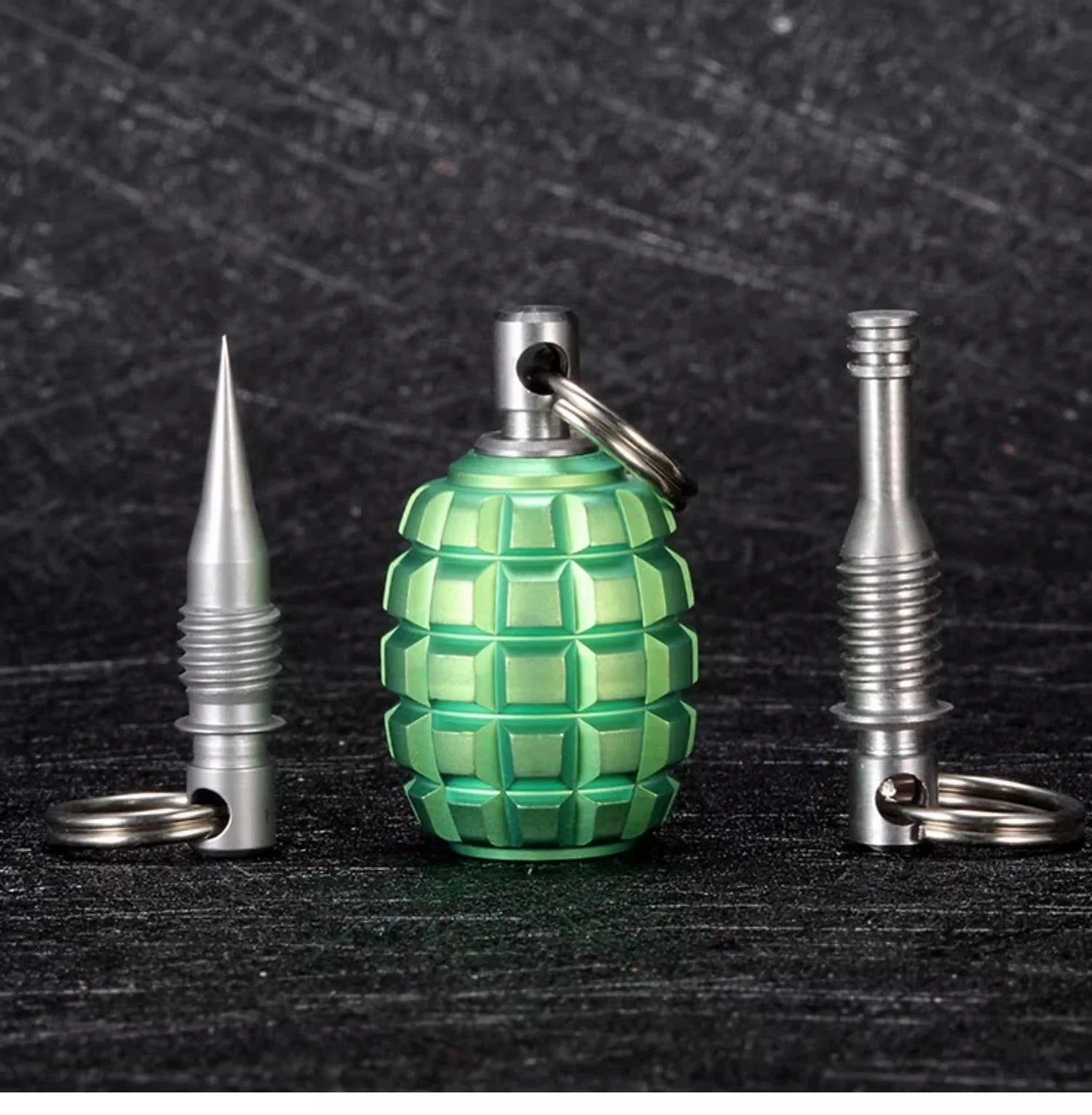 Titanium Begleri Knife Lanyard Beads Keychain Decoration DIY EDC Tool Pendant 07FC0E-D4 - KOEEK [11]