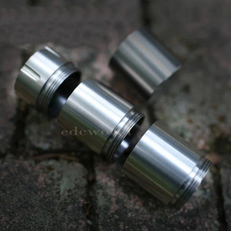 Titanium CNC Waterproof Box Storage Pill Case Sealed Medicine Bottle Container 07FC0E-D4 - KOEEK [10]