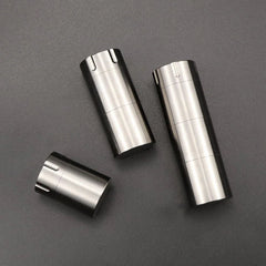 Titanium CNC Waterproof Box Storage Pill Case Sealed Medicine Bottle Container 07FC0E-D4 - KOEEK [2]