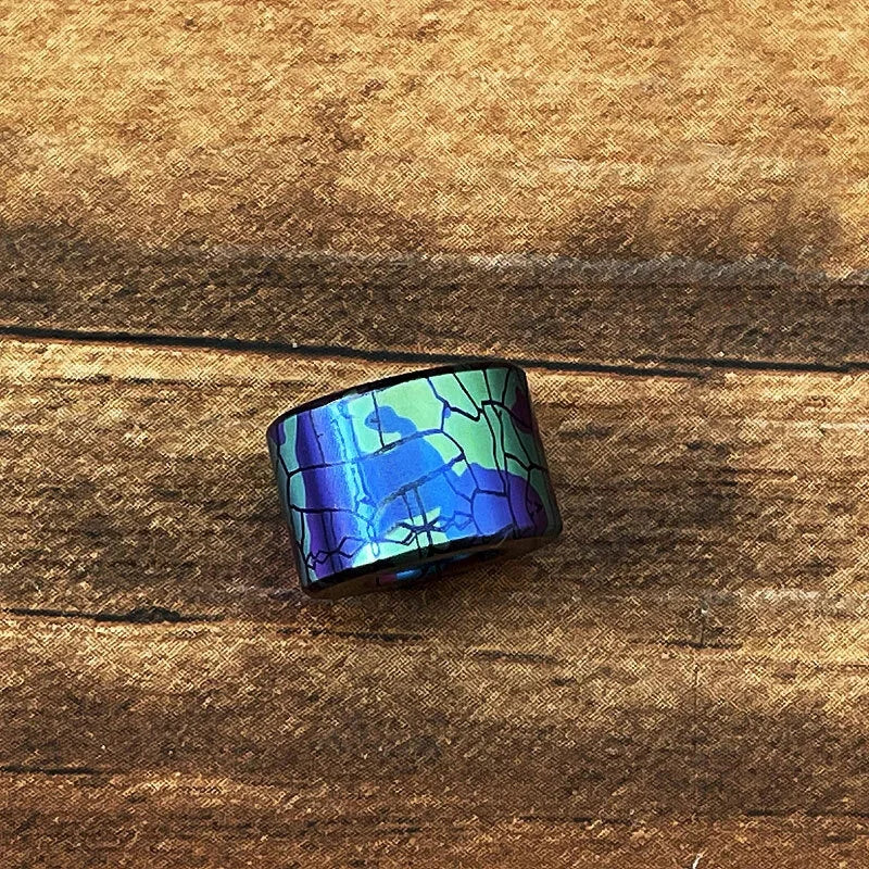 Titanium Colorful Cylinder Pendant Lanyard Bead EDC Paracord Bead Zipper Head EDC - KOEEK [9]