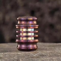 Titanium Damascus Knife Lanyard Bead Paracord Necklace Pendant Bracelet EDC Bead 07FC0E-D4 - KOEEK [3]