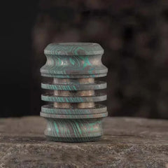 Titanium Damascus Knife Lanyard Bead Paracord Necklace Pendant Bracelet EDC Bead 07FC0E-D4 - KOEEK [4]