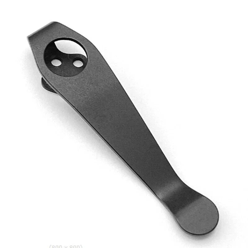 Titanium Deep Carry Pocket Back Clip for Cold Steel Hold Out Ti Lite 26SP Knifes 07FC0E-D4 - KOEEK [7]