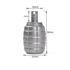 Titanium Flagon Pocket Hip Flask Whiskey Wine Container Screw Cap Flagon 100ML 07FC0E-D4 - KOEEK [4]