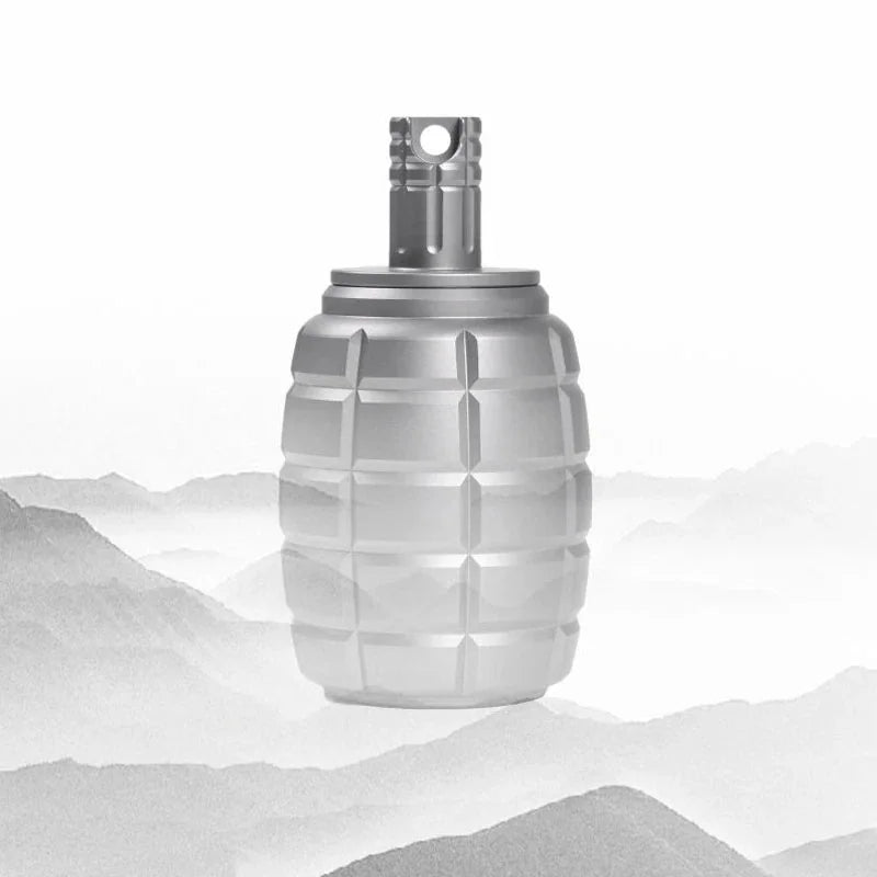 Titanium Flagon Pocket Hip Flask Whiskey Wine Container Screw Cap Flagon 100ML 07FC0E-D4 - KOEEK [9]