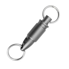 Titanium Insert Buckle Gimbal Ring Portable Double Keychain Tool Pendant EDC 07FC0E-D4 - KOEEK [1]