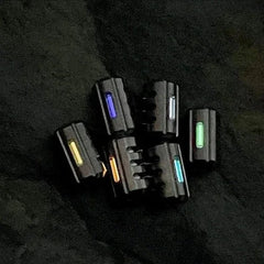 Titanium Knife Lanyard Bead Paracord Pendant Glow in the Dark 25 Years Life EDC 07FC0E-D4 - KOEEK [4]