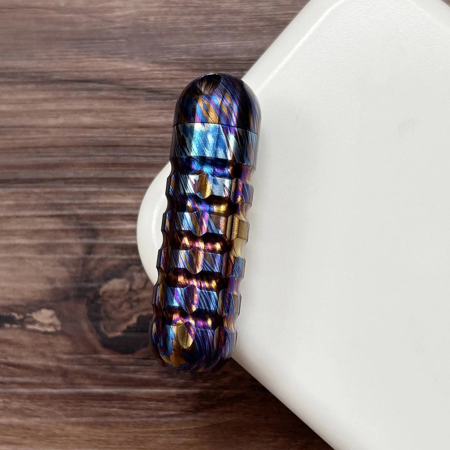 Titanium PEI Perfume Bottle Perfume Waterproof Medicine Pill Box Necklace Pendan 07FC0E-D4 - KOEEK [11]