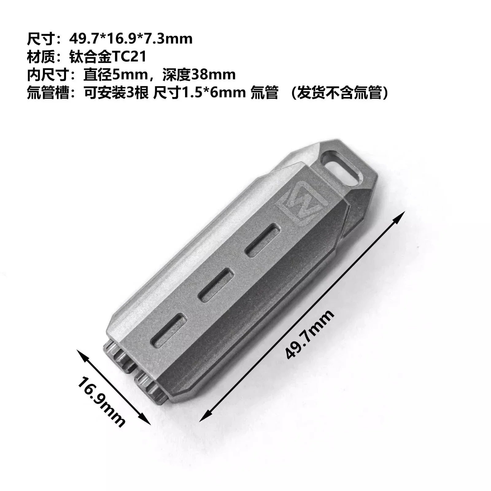 Titanium Waterproof Medicine Pill Bottles Necklace Pendants Pill Bottles EDC Box 07FC0E-D4 - KOEEK [4]