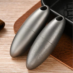 Titanium Waterproof Pill Case Holder Container Organizer Portable Keychain EDC 07FC0E-D4 - KOEEK [1]