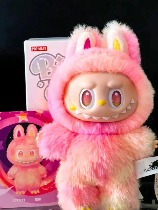 Toy LOYALTY Serie-The Monste Big into Energy-POPMART Plush Pendant Single 07FC0E-D4 - KOEEK [1]