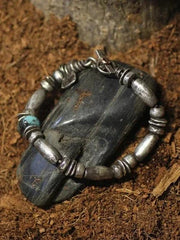 Turquoise Beaded Bracelet Vintage Jewelry Fashion Accessory For Women Men 07FC0E-D4 - KOEEK [1]