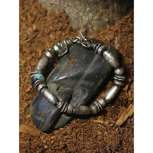 Turquoise Beaded Bracelet Vintage Jewelry Fashion Accessory For Women Men 07FC0E-D4 - KOEEK [6]