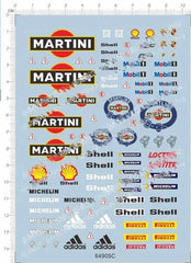 Universal logo advertising sponsor Sports Racing car model Kit Water slide Decal 07FC0E-D4 - KOEEK [1]