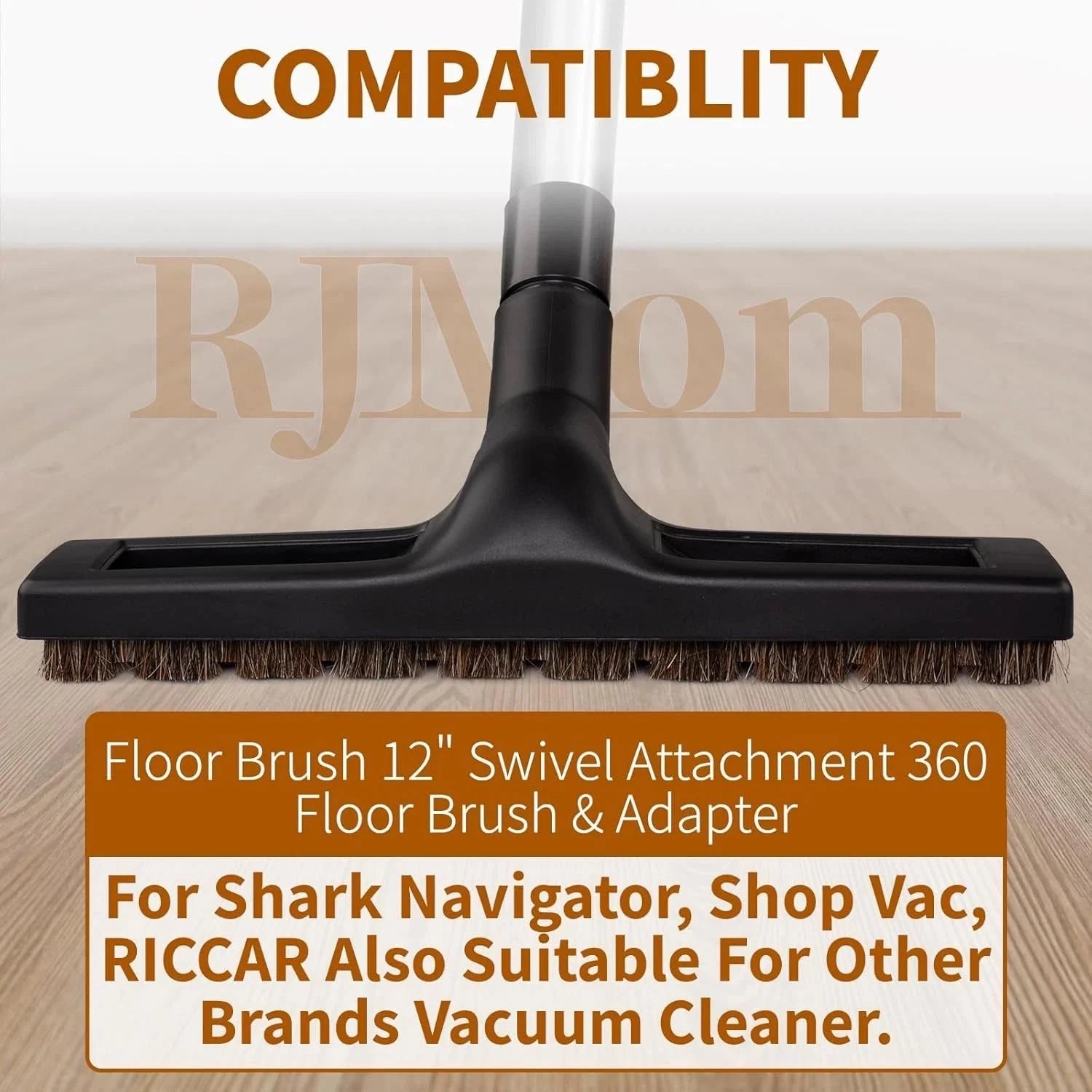 Universal vacuum floor brush attachment for vacuum cleaners 07FC0E-D4 - KOEEK [2]