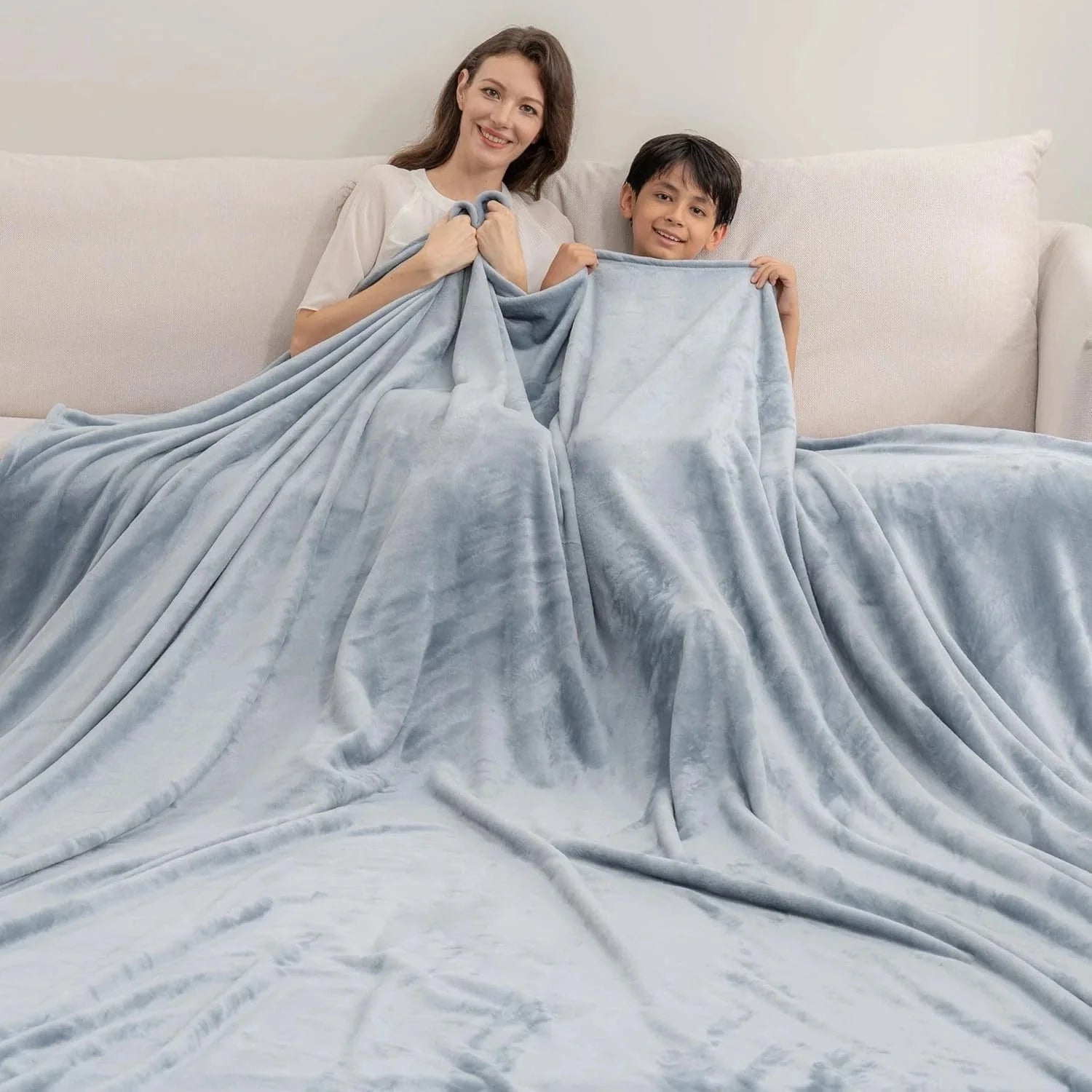 Velvet blanket, extra-large family blanket, suitable for all seasons 07FC0E-D4 - KOEEK [6]