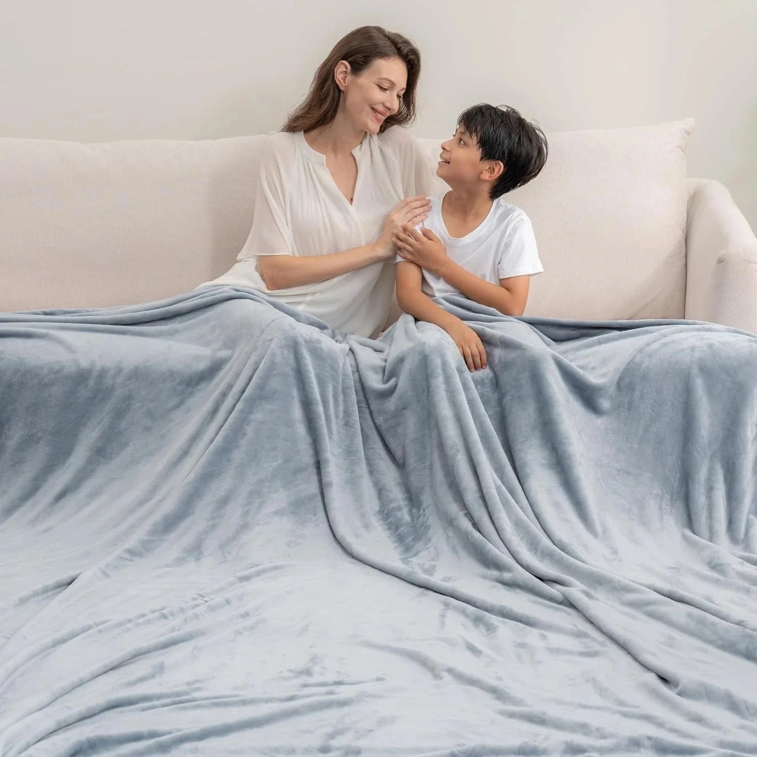 Velvet blanket, extra-large family blanket, suitable for all seasons 07FC0E-D4 - KOEEK [7]