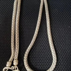 Vintage Tibetan Silver Necklace Braided Ethnic Chinese Antique Jewelry Gift 07FC0E-D4 - KOEEK [2]
