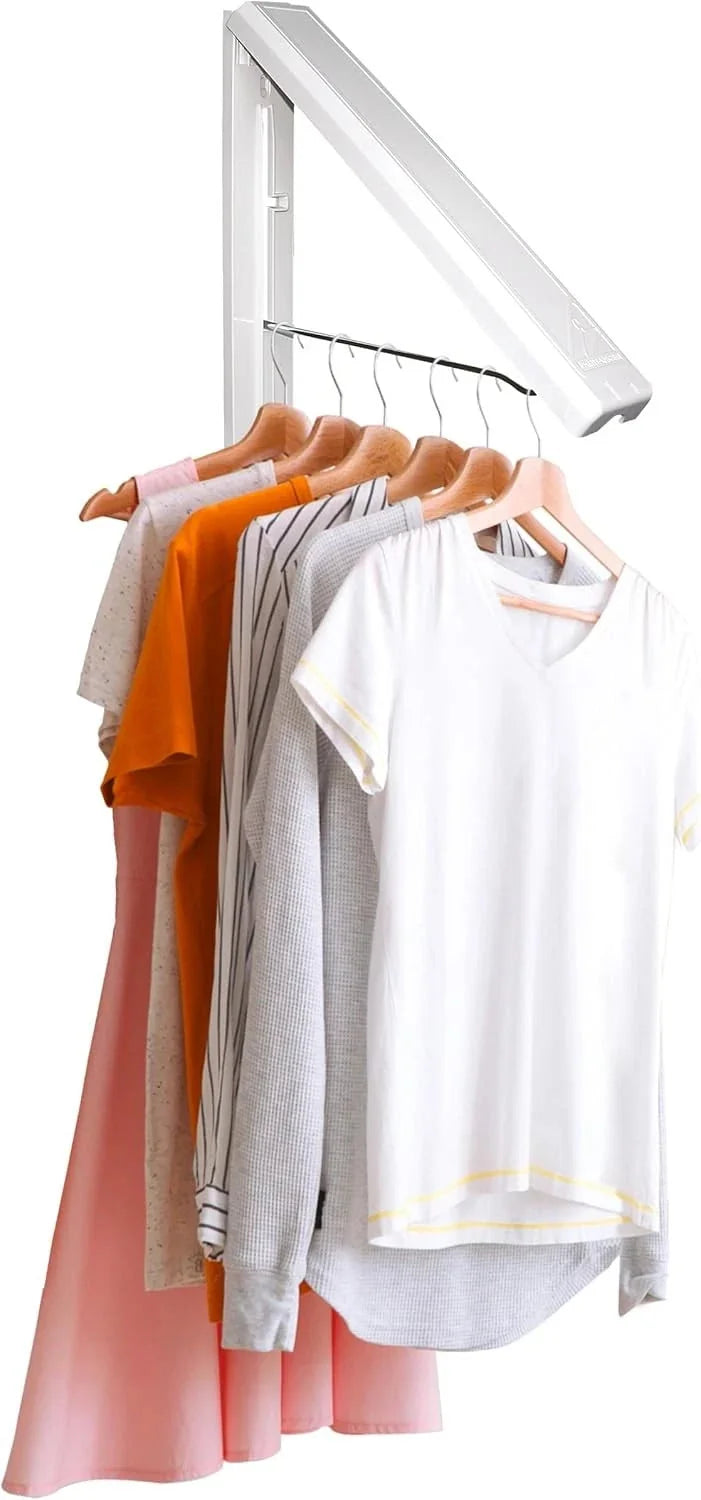 Wall-mounted clothes rack -  foldable clothes rack and storage rack 07FC0E-D4 - KOEEK [1]
