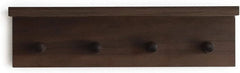 Wall-mounted shelves are ideal (walnut finish-1) 07FC0E-D4 - KOEEK [2]