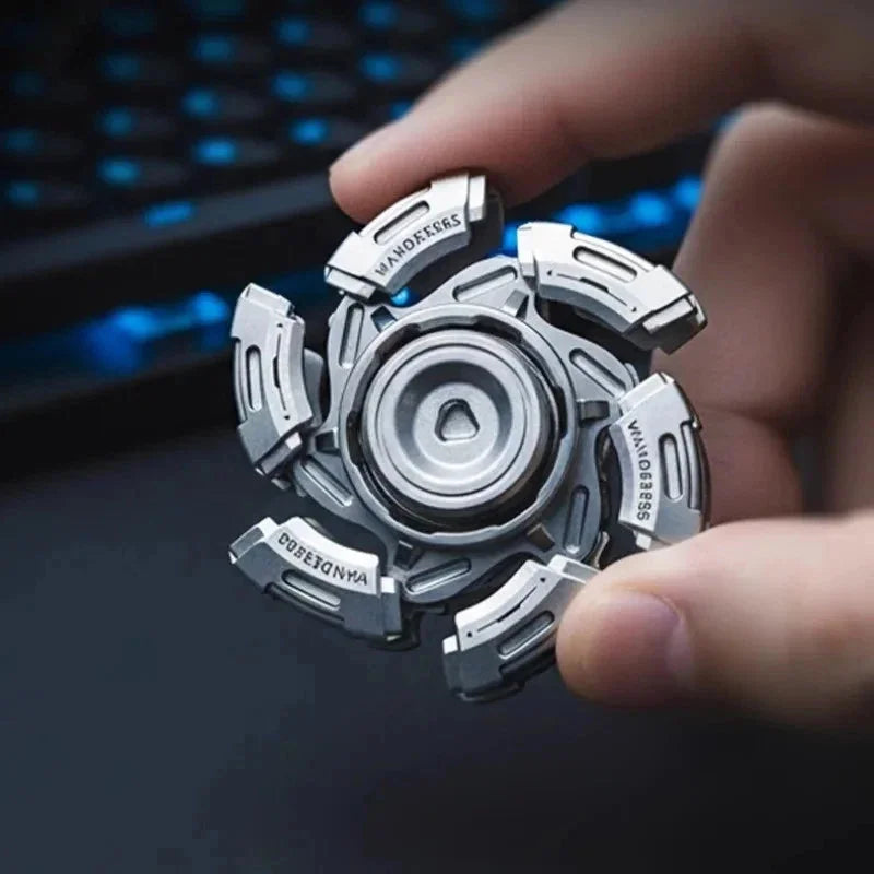 Wanderer EDC Metal Fidget Spinner Armor-Opening Decompression Toy 07FC0E-D4 - KOEEK [6]