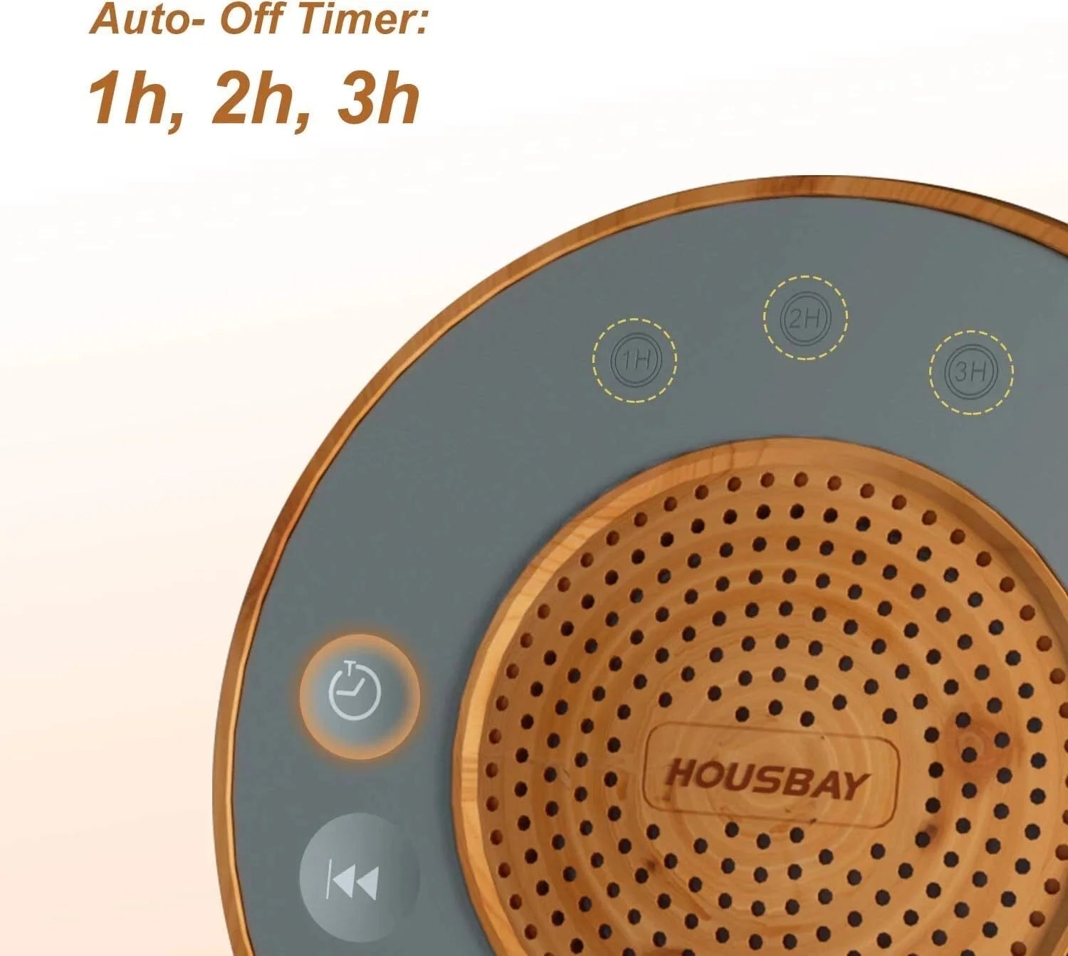 White noise machine with 31 soothing sounds, 5-watt loud stereo sound 07FC0E-D4 - KOEEK [4]