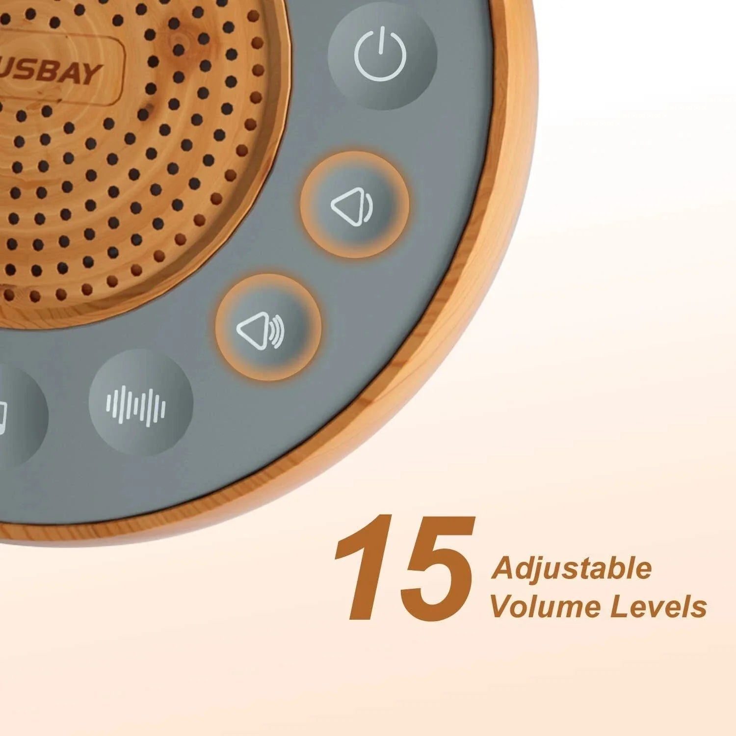 White noise machine with 31 soothing sounds, 5-watt loud stereo sound 07FC0E-D4 - KOEEK [5]