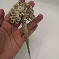 Women Collection Copper Hairpin Chinese Retro Hairpin Craft Jewelry 07FC0E-D4 - KOEEK [1]