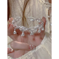Womens Lily Of The Valley Butterfly Bracelet Bead Jewelry 07FC0E-D4 - KOEEK [3]